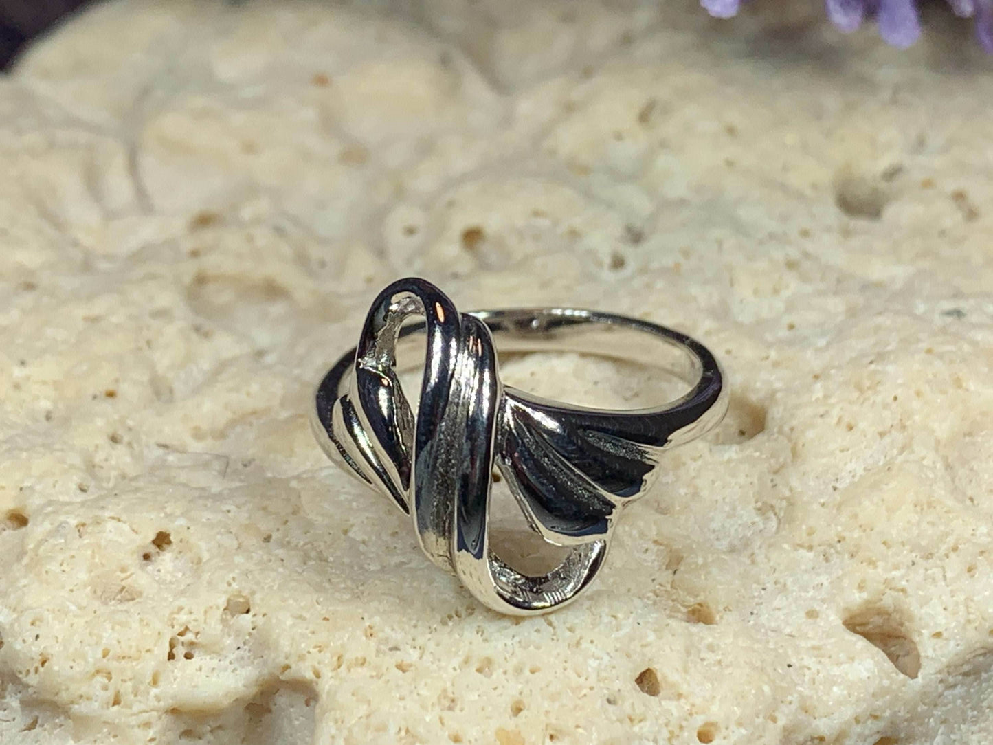 Celtic Knot Swirl Ring - 5