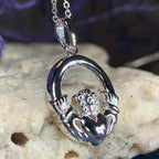 Lylah Claddagh Necklace - 18