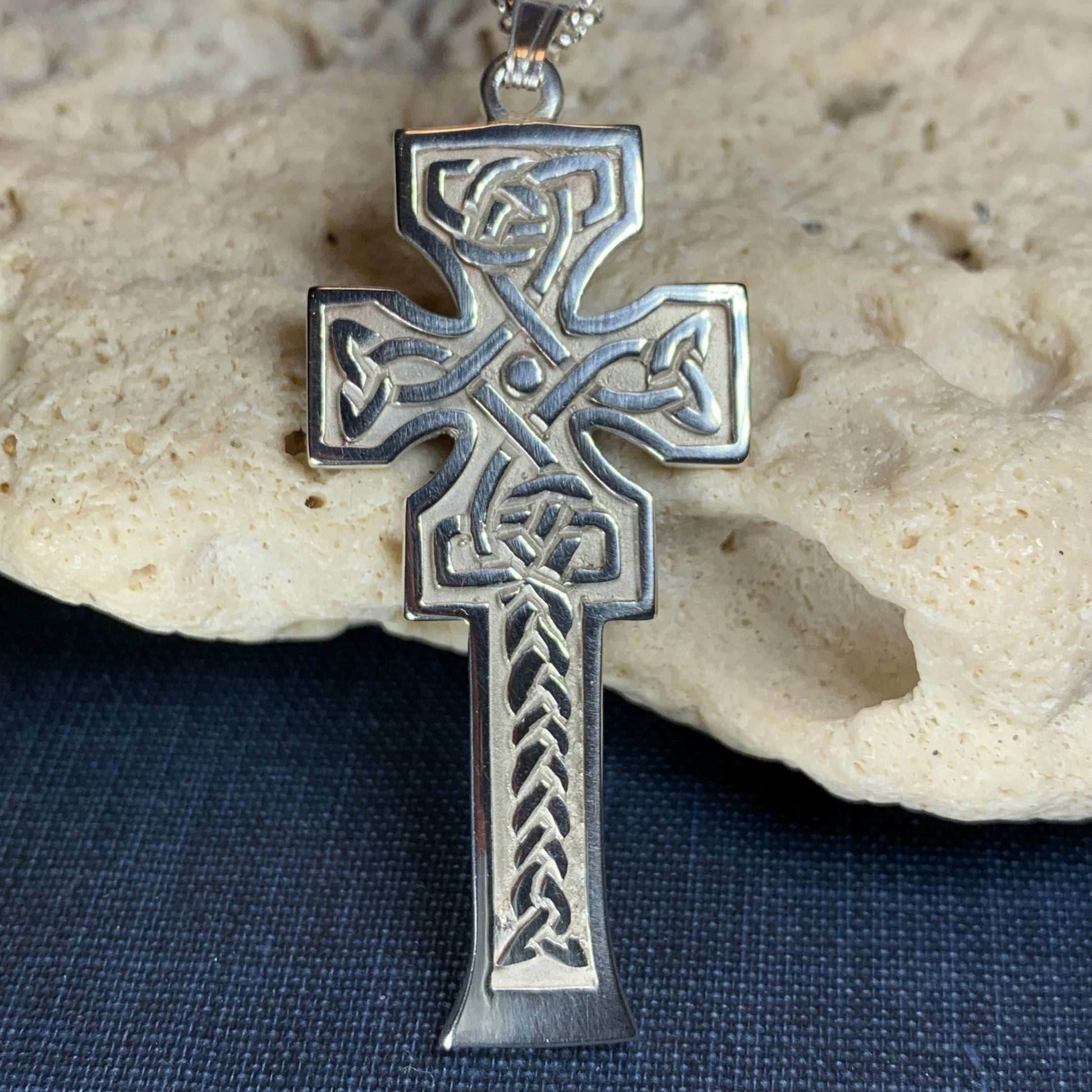 Mura Celtic Cross Necklace - 