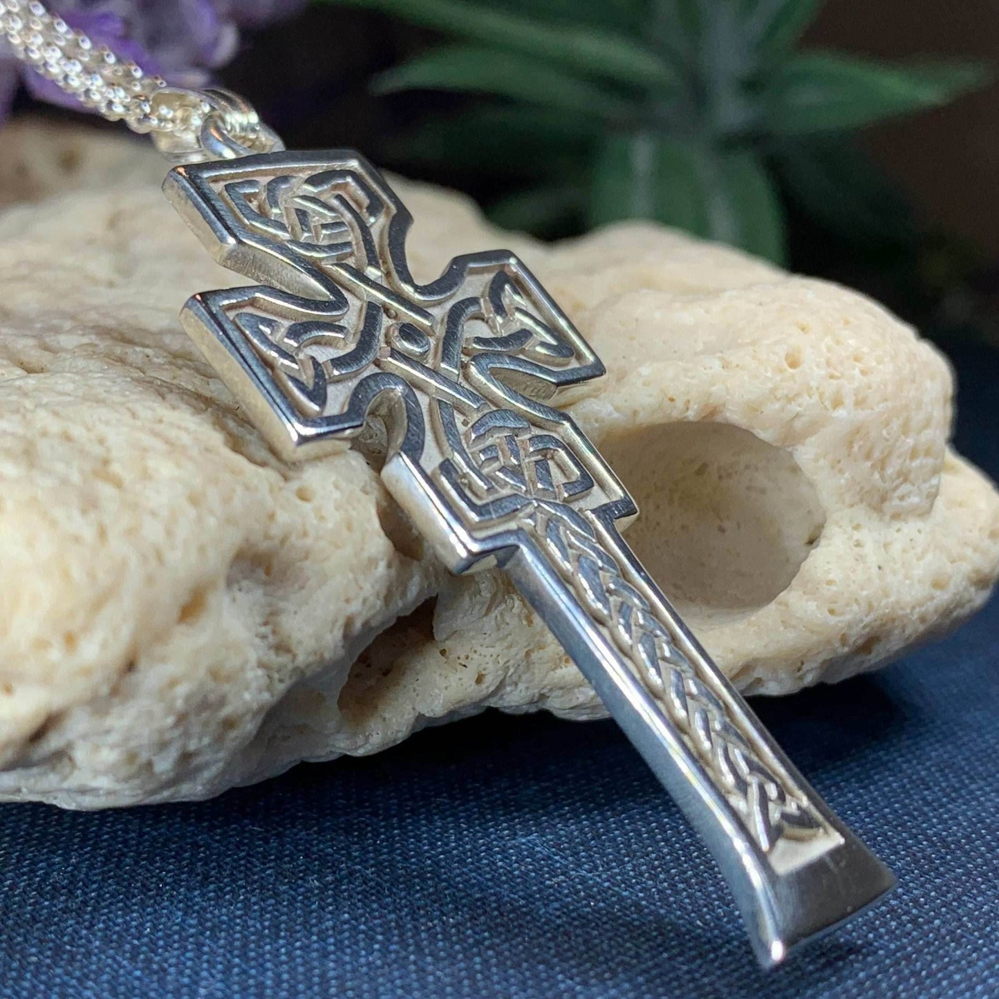 Mura Celtic Cross Necklace - 