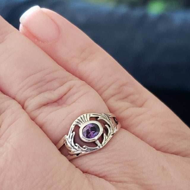 Sassenach Thistle Ring - 5