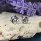 Sun Stud Earrings - 
