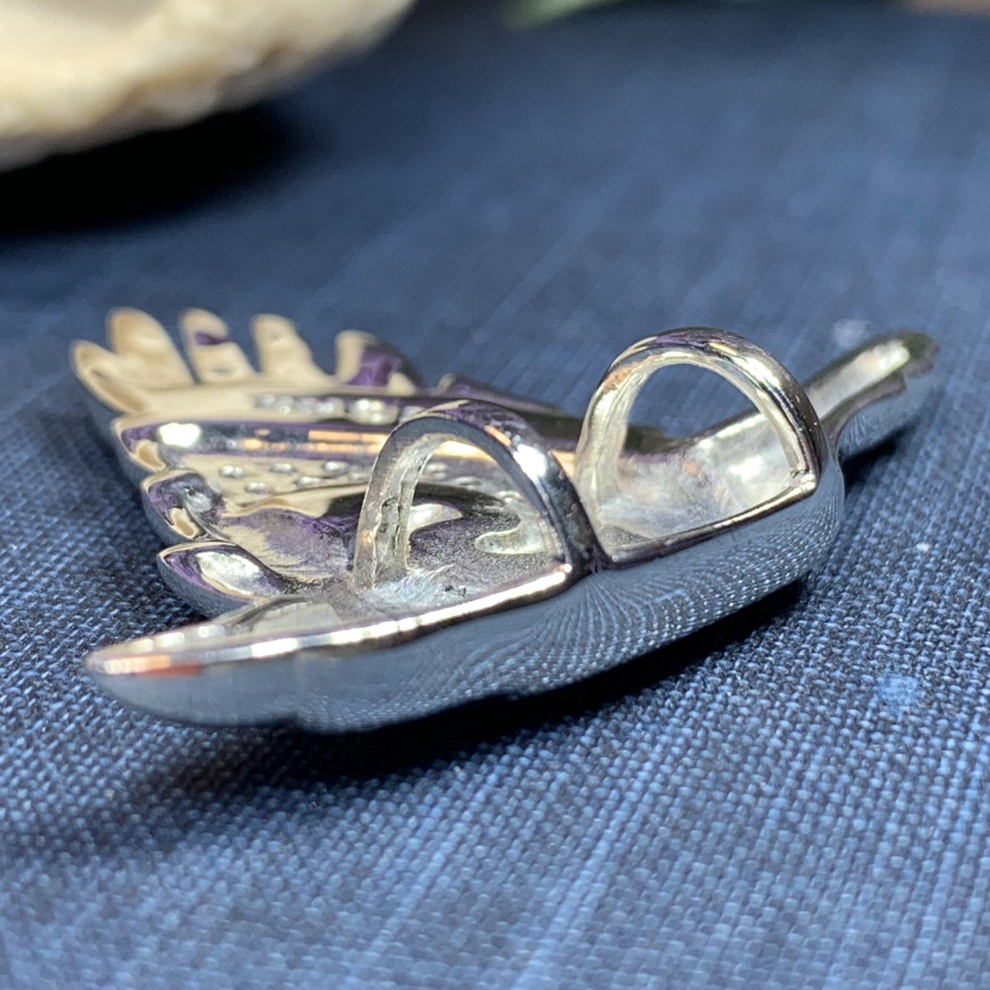 Birget Celtic Raven Necklace