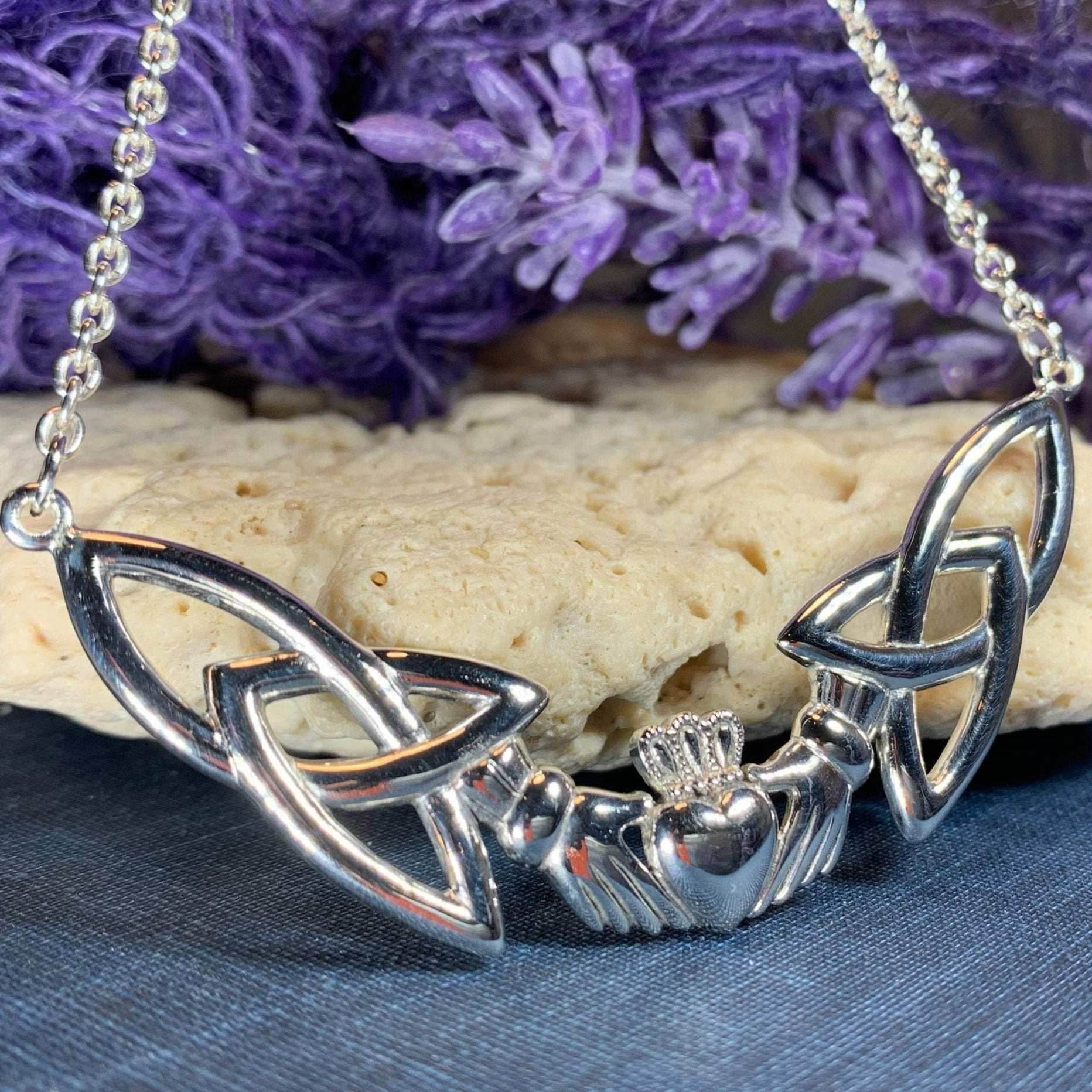 Claddagh Lasting Love Necklace - 