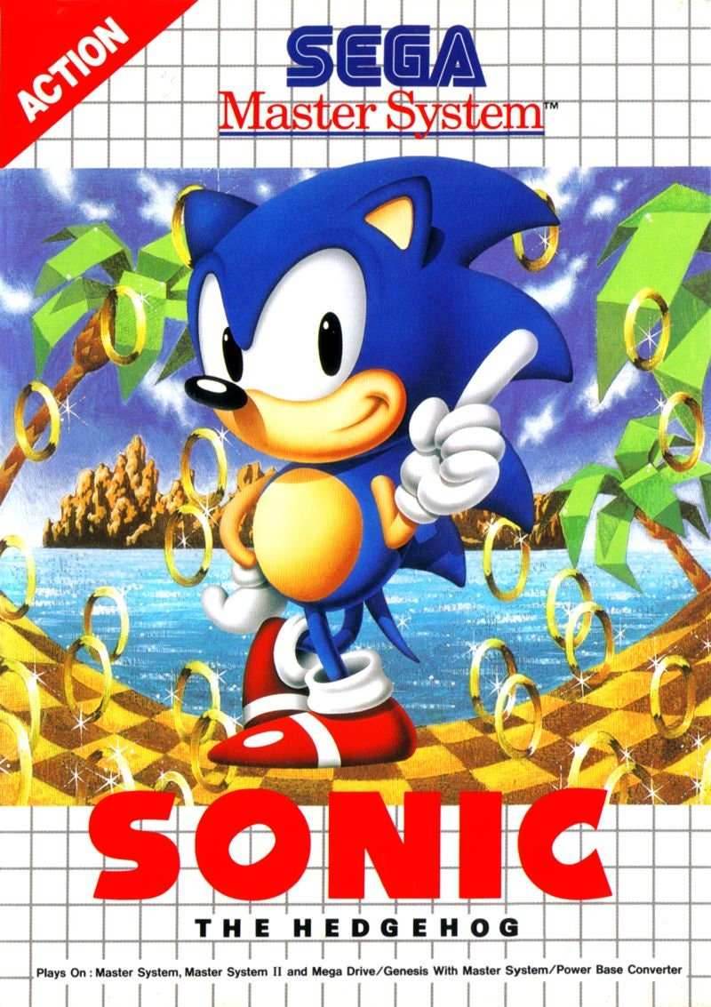Sonic the Hedgehog (Sega Master System) - Game Manual Only