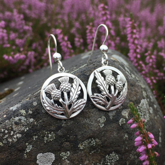 Aviemore Thistle Earrings