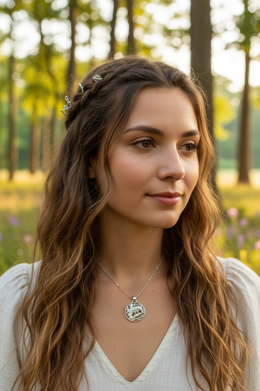 Orna Raven Necklace