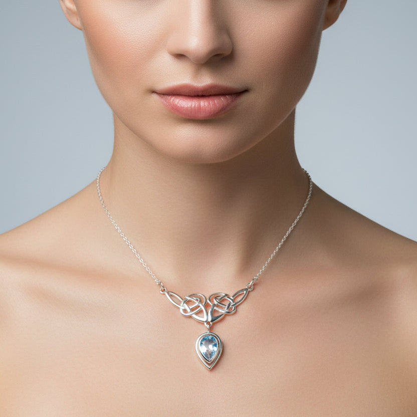 Ayn Celtic Knot Necklace