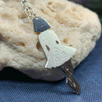 Triskele Irish Dancer Necklace - satin finish dress