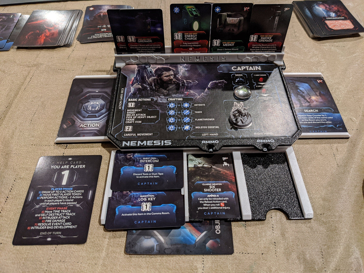 Player Dashboard for Nemesis