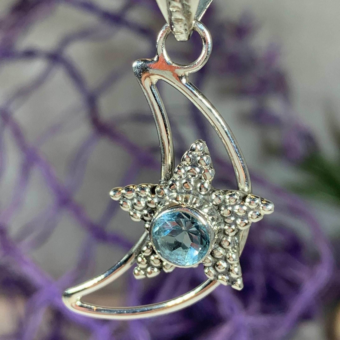 Starry Moon Necklace - 