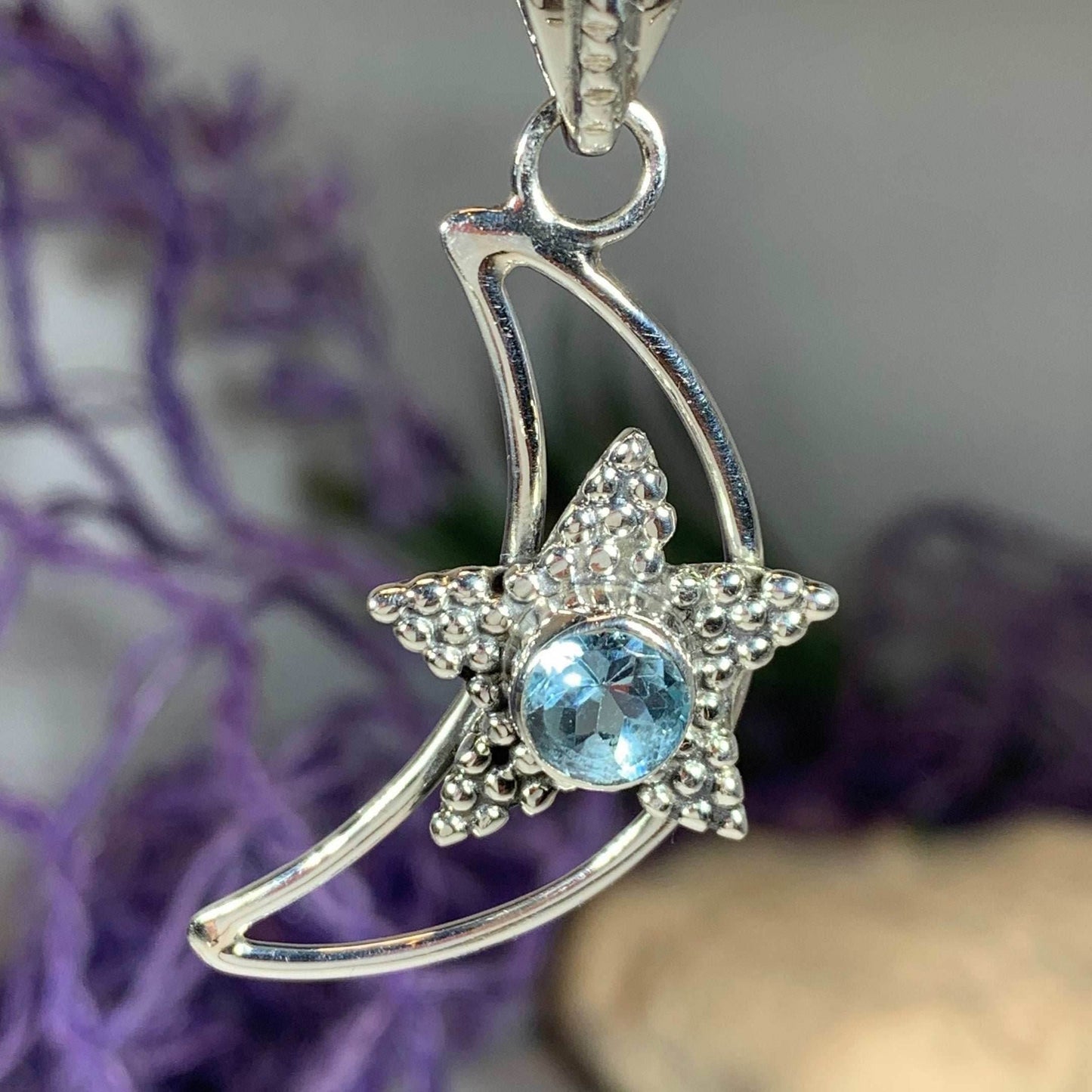 Starry Moon Necklace - 