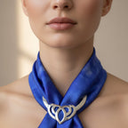 Celtic Heart Scarf Ring