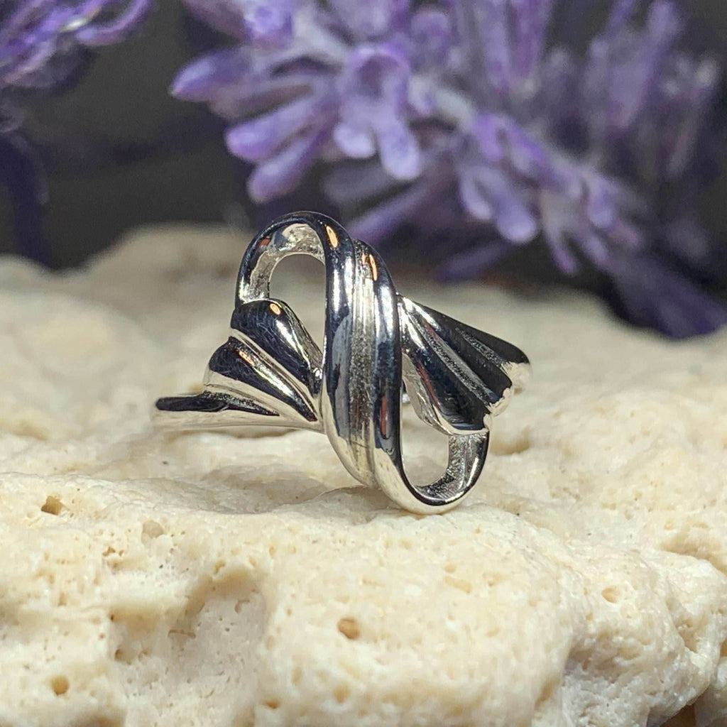 Celtic Knot Swirl Ring - 5