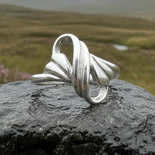 Celtic Knot Swirl Ring