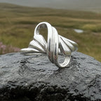 Celtic Knot Swirl Ring