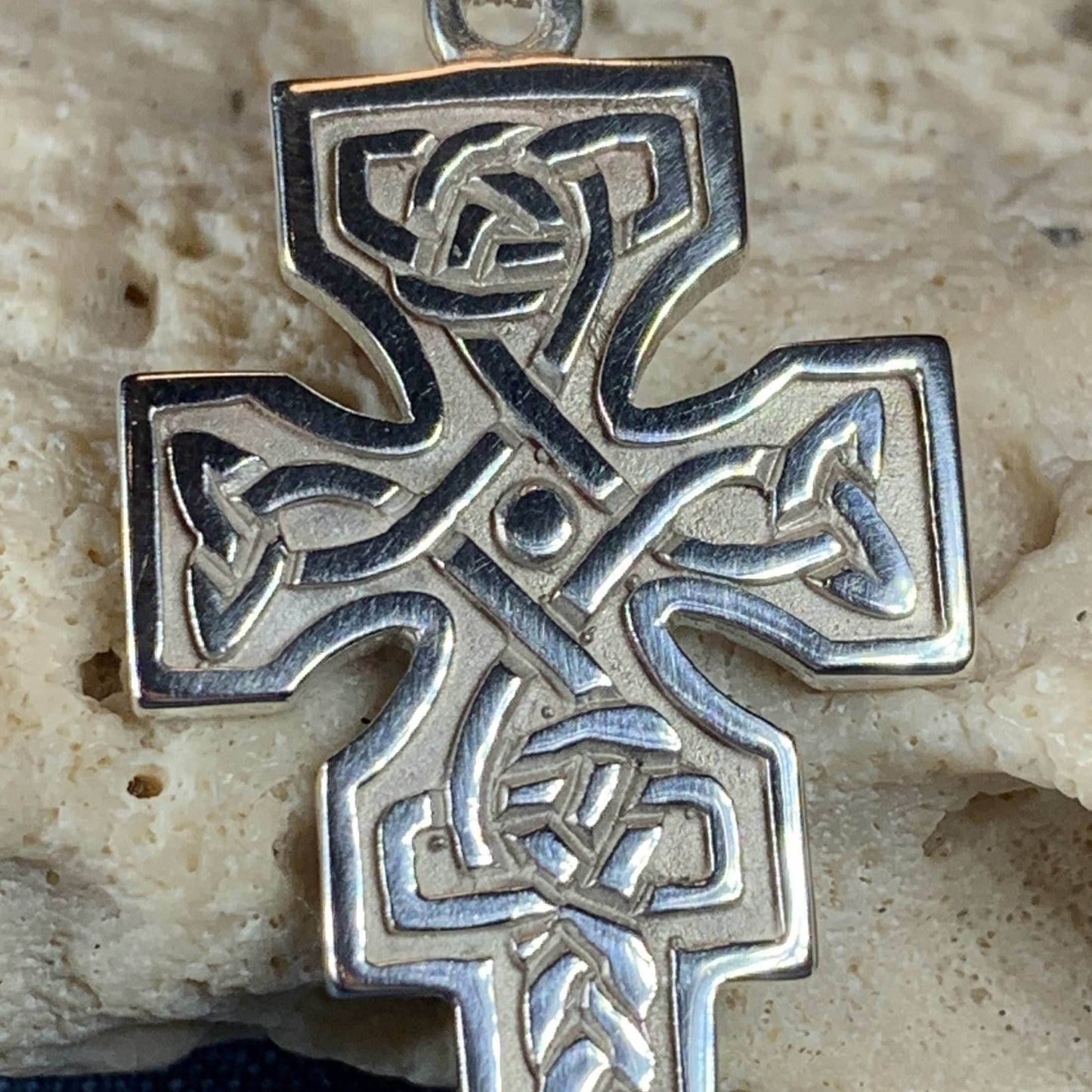 Mura Celtic Cross Necklace - 