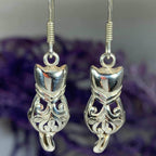 Celtic Cat Earrings - 