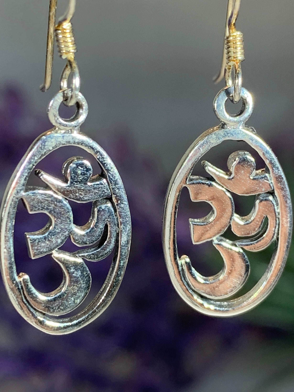 Petite Om Earrings - 