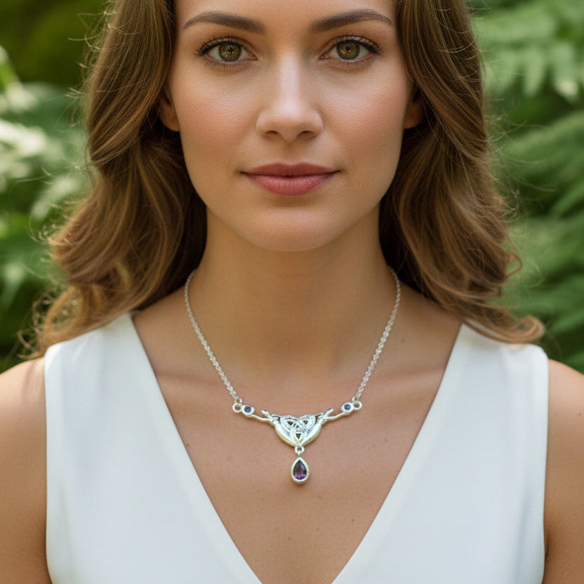 Trinity Knot Goddess Necklace