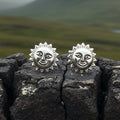 Sun Stud Earrings