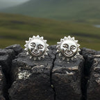 Sun Stud Earrings