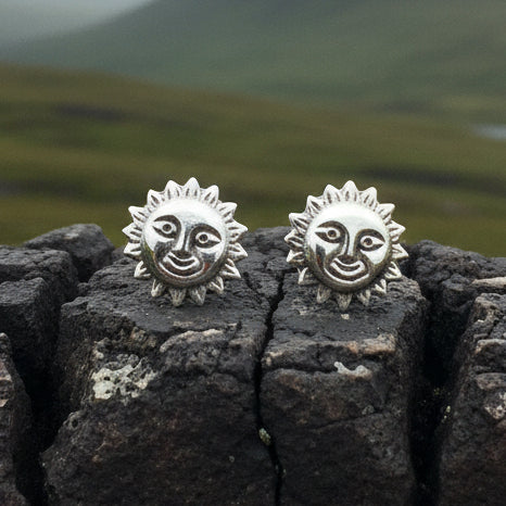 Sun Stud Earrings
