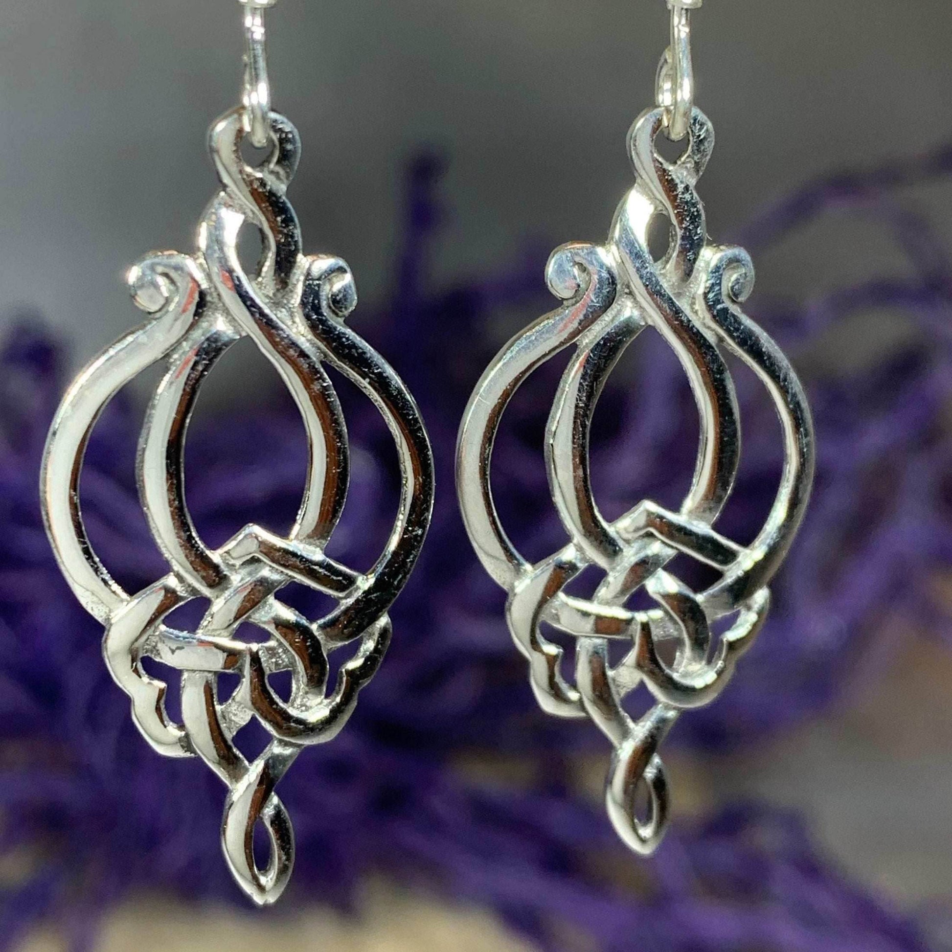 Catriona Celtic Knot Earrings - 