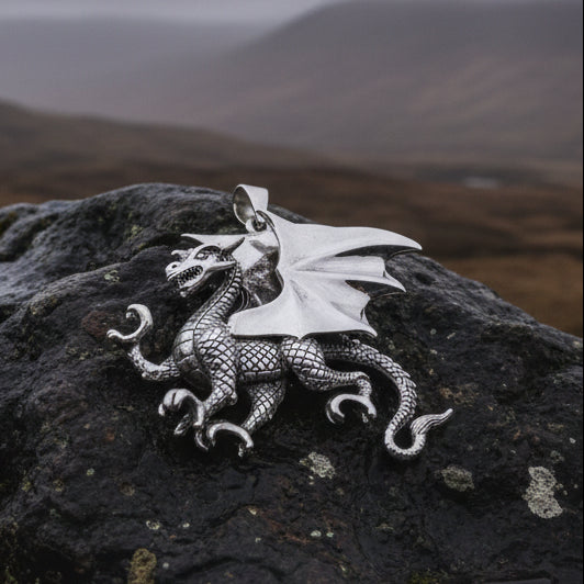 Gothic Dragon Necklace