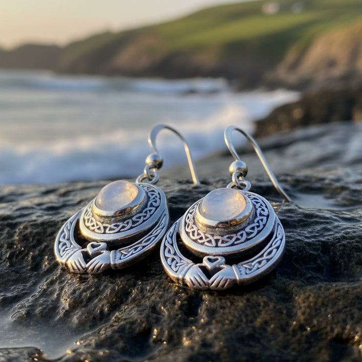 Tess Claddagh Earrings