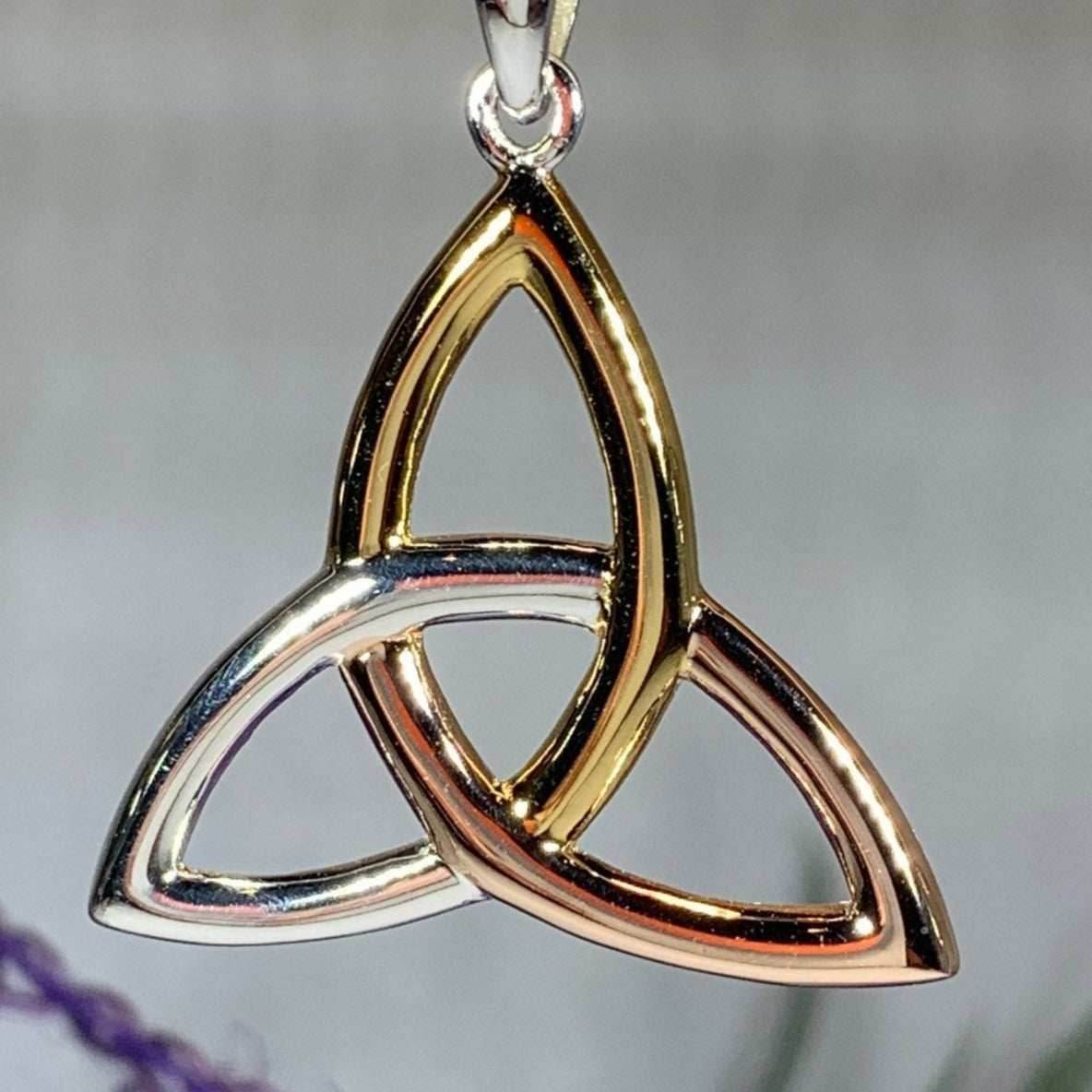 Celtic Trinity Knot Necklace - 