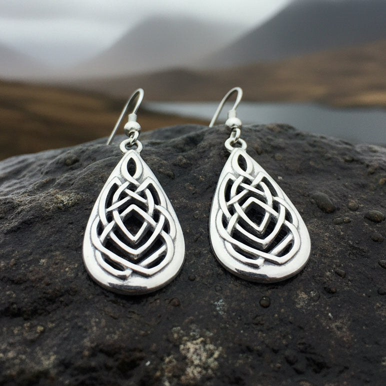 Salia Celtic Knot Earrings