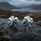 Shamrock Post Earrings
