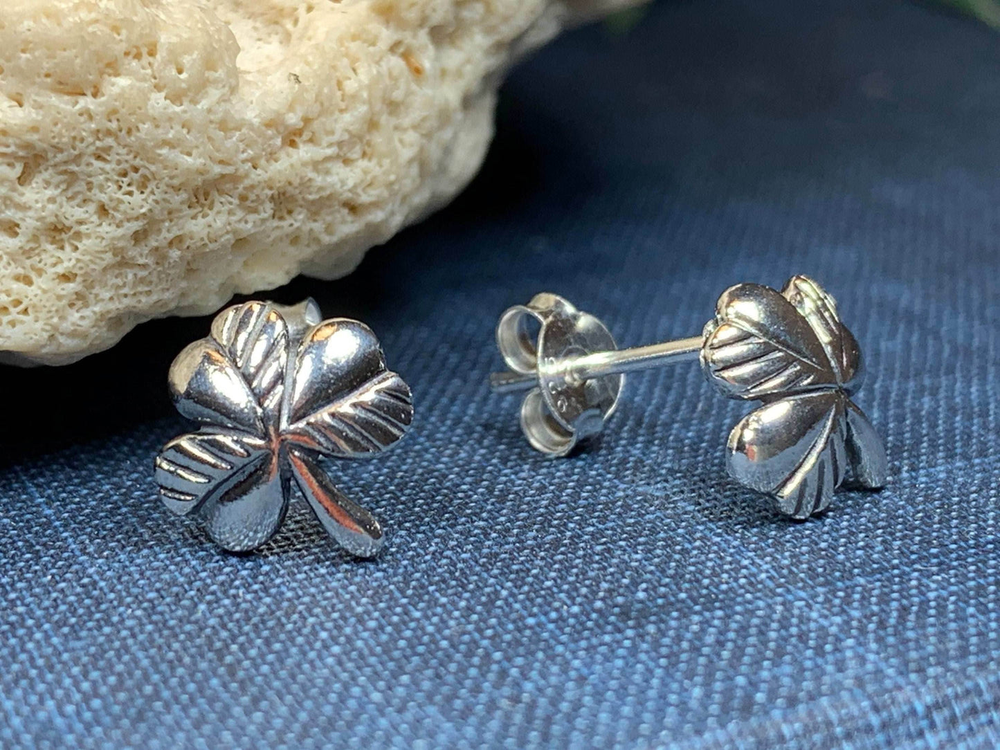 Shamrock Post Earrings - 