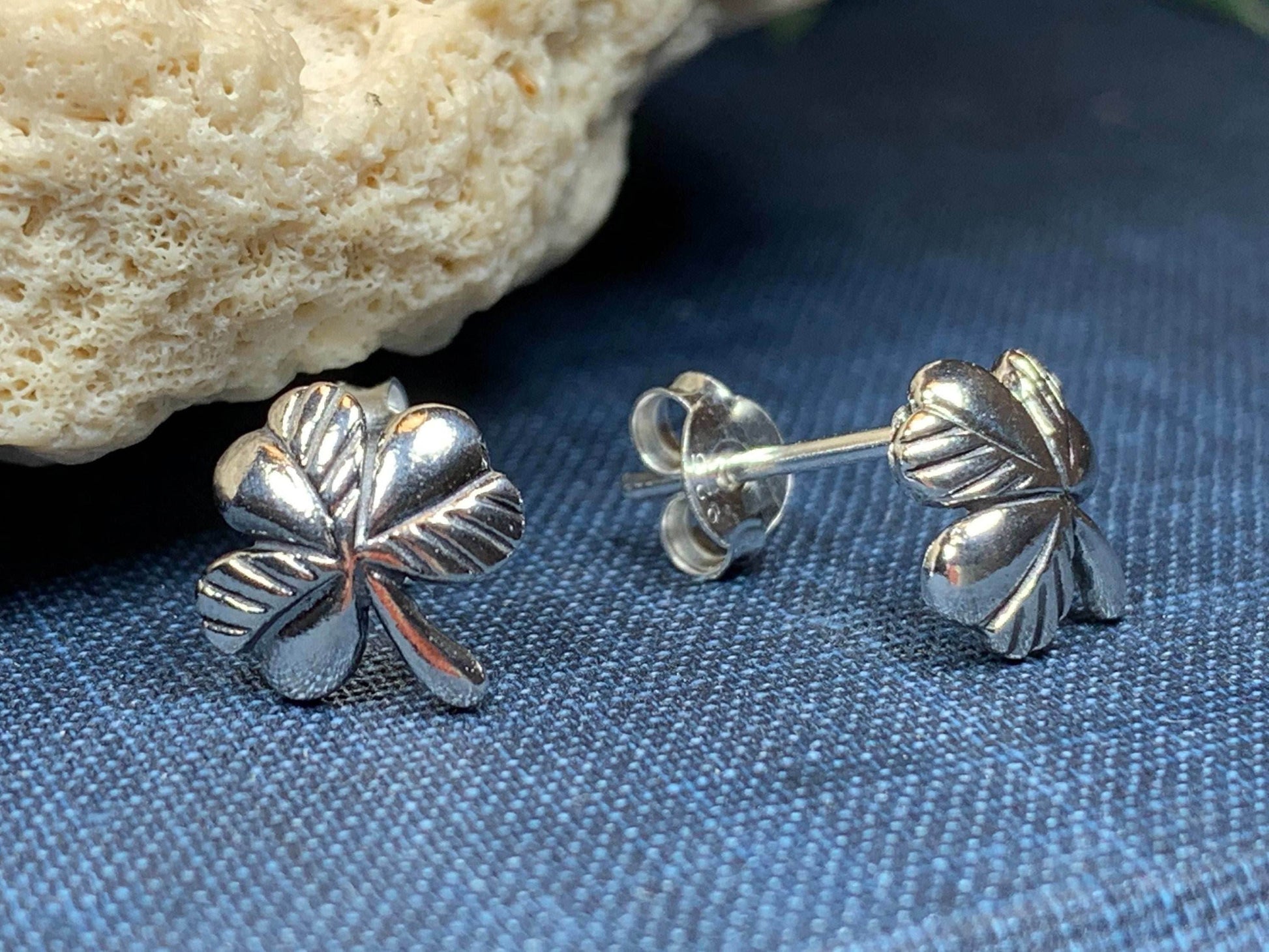 Shamrock Post Earrings - 