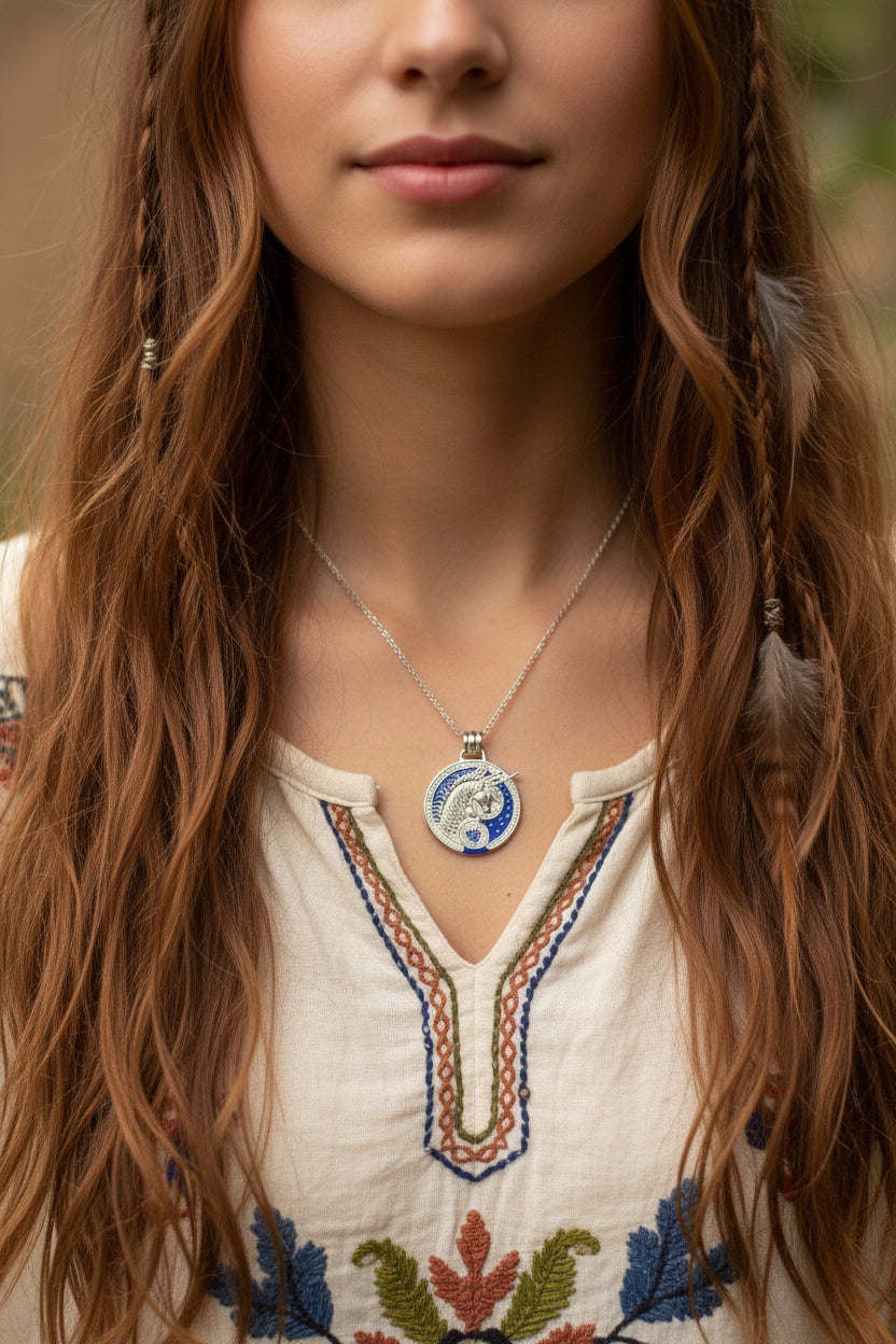 Celtic Unicorn Necklace