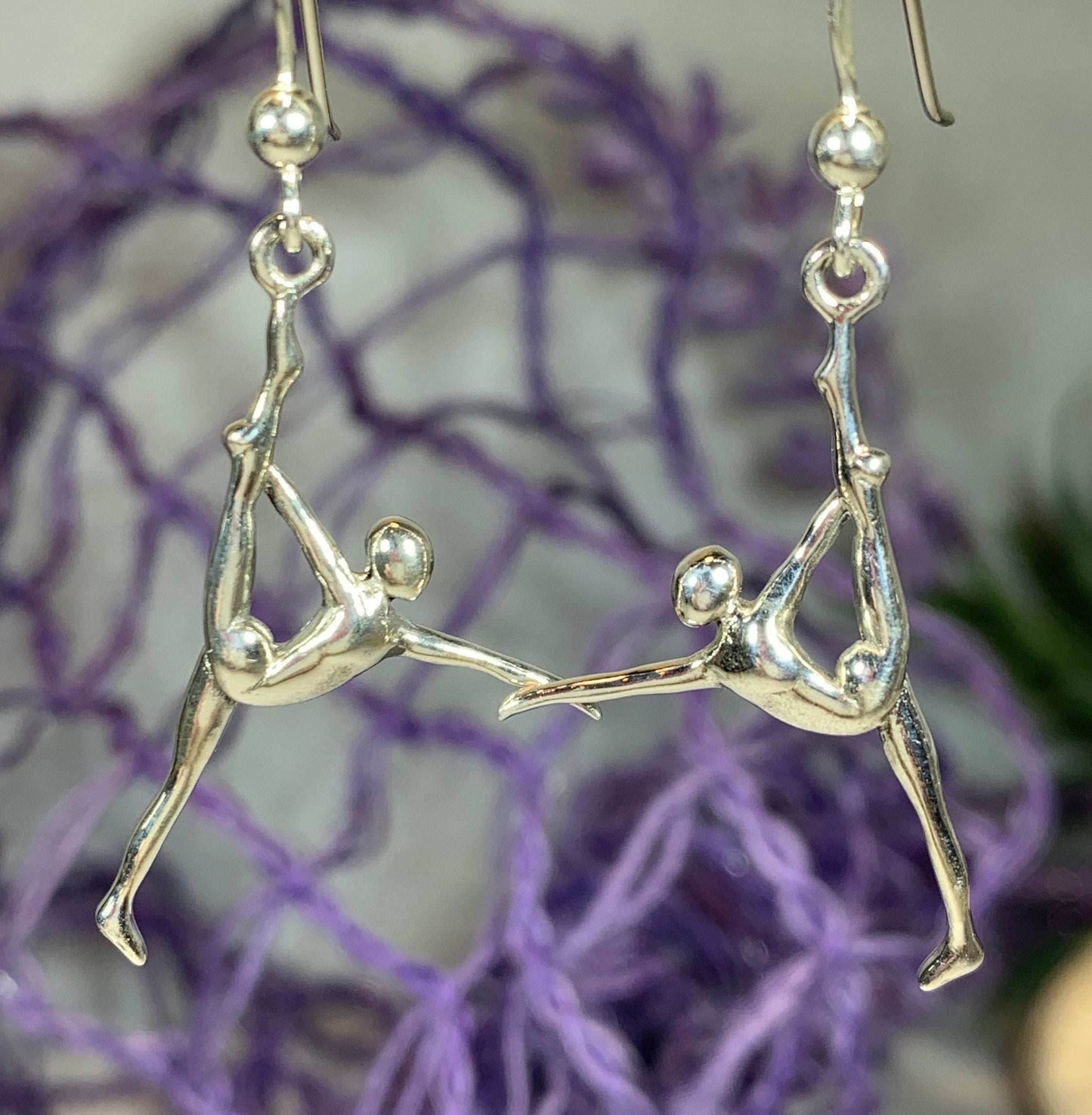 Yoga Pose Earrings - 