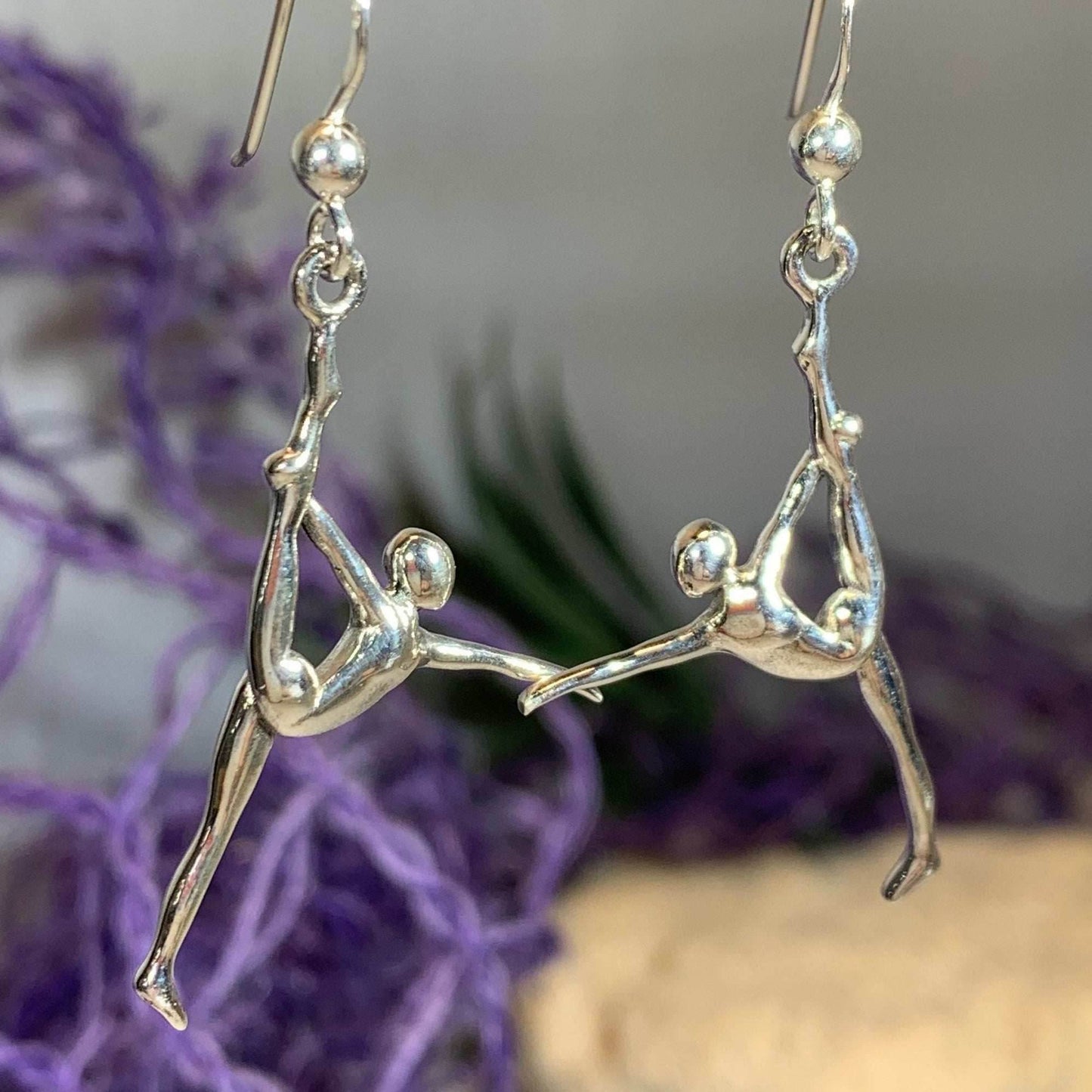 Yoga Pose Earrings - 