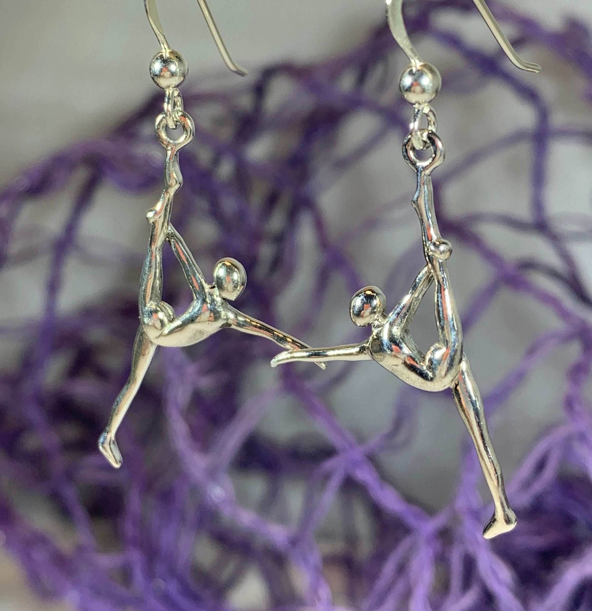 Yoga Pose Earrings - 