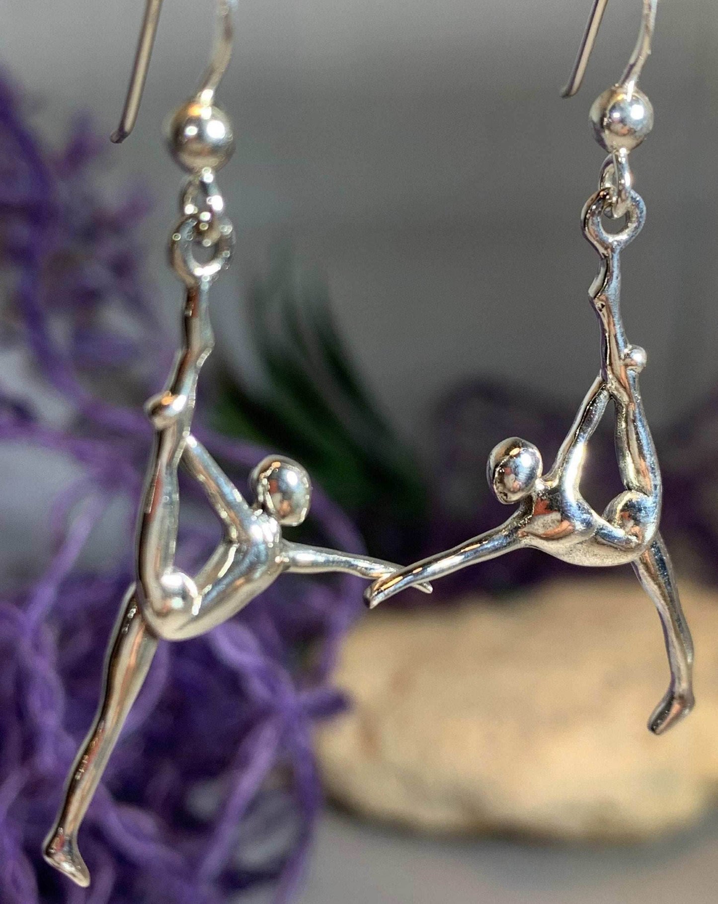 Yoga Pose Earrings - 