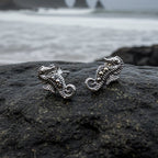 Seahorse Marcasite Earrings