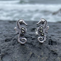 Seahorse Marcasite Earrings