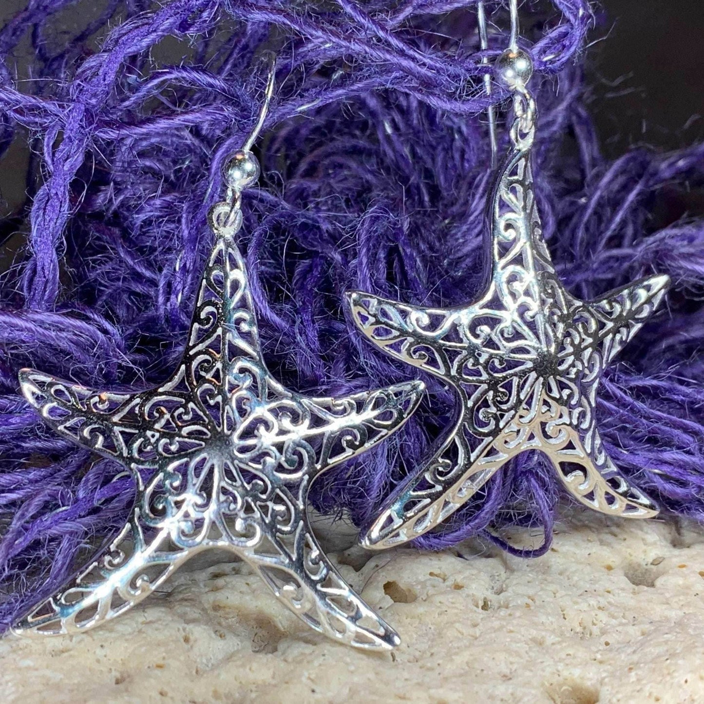 Cassie Starfish Earrings - 