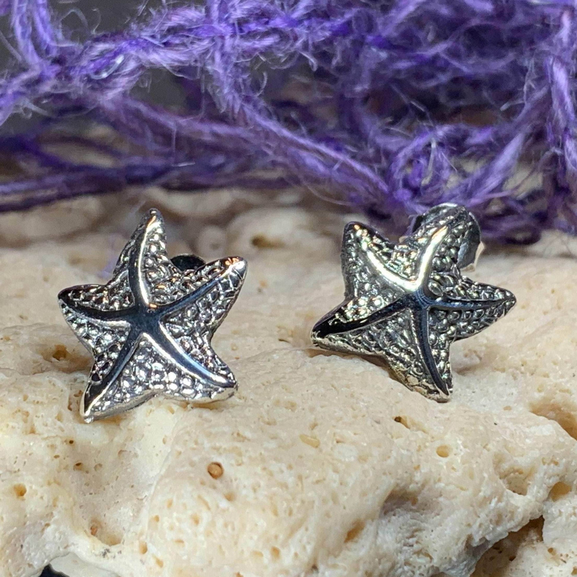 Sunny Starfish Earrings - 