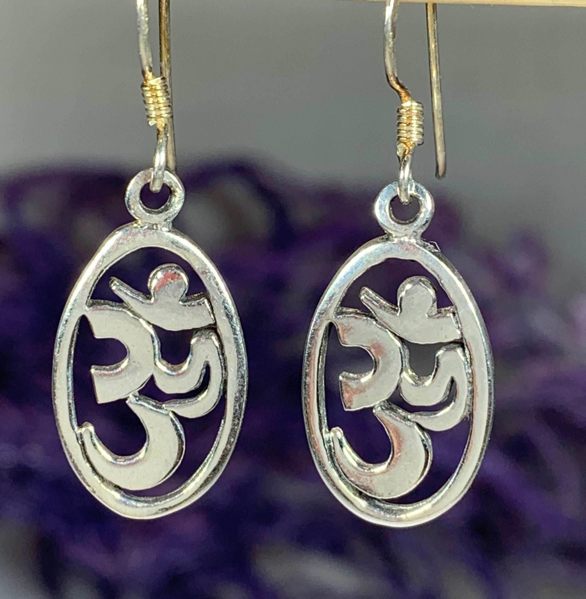 Petite Om Earrings - 