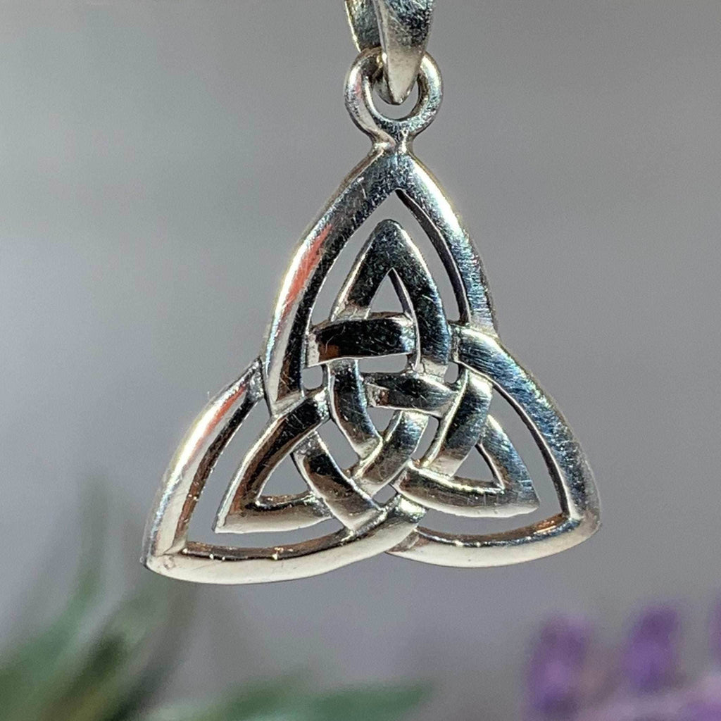 Celtic Triangle Necklace - 18