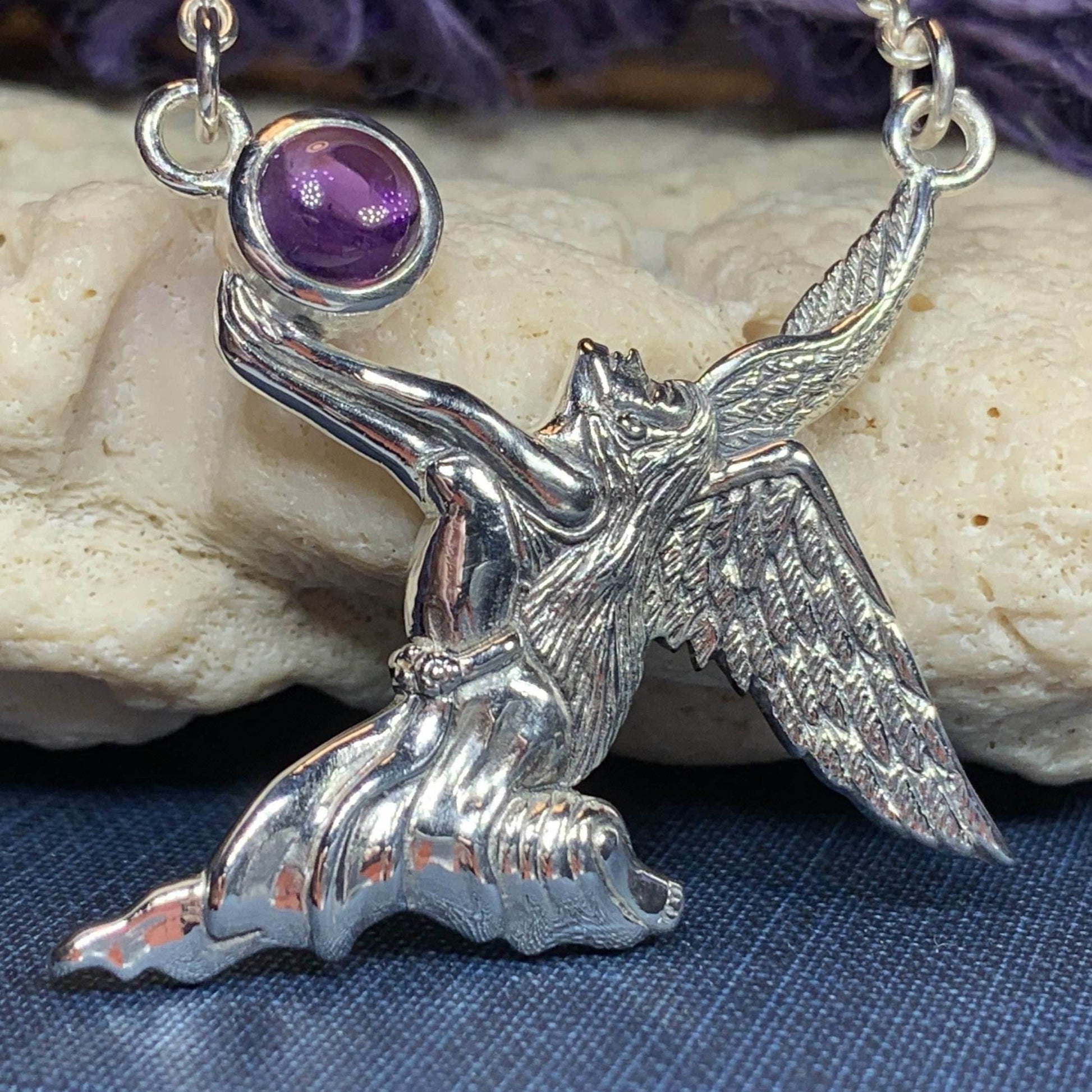 Jemma Fairy Necklace - Amethyst