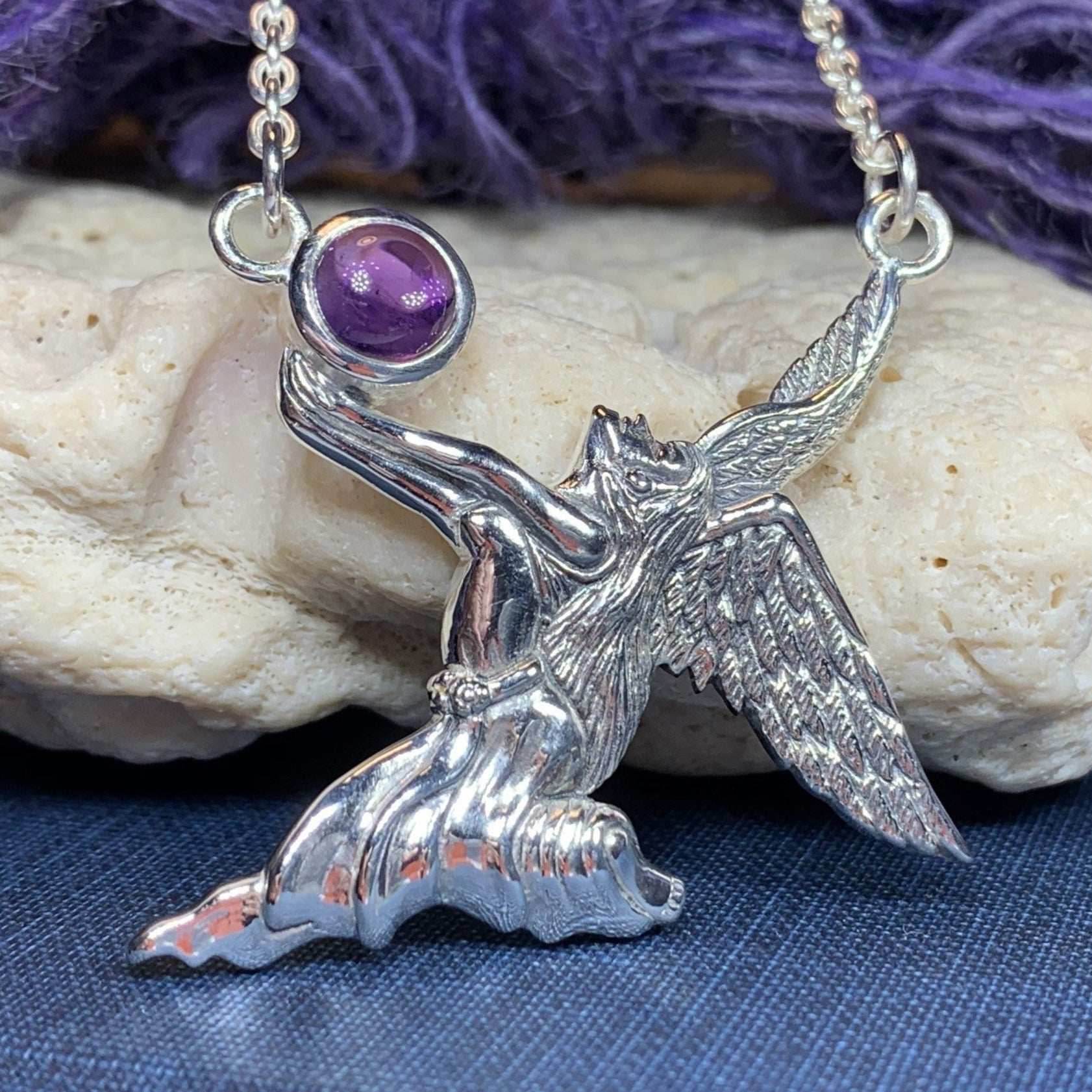 Jemma Fairy Necklace - Amethyst
