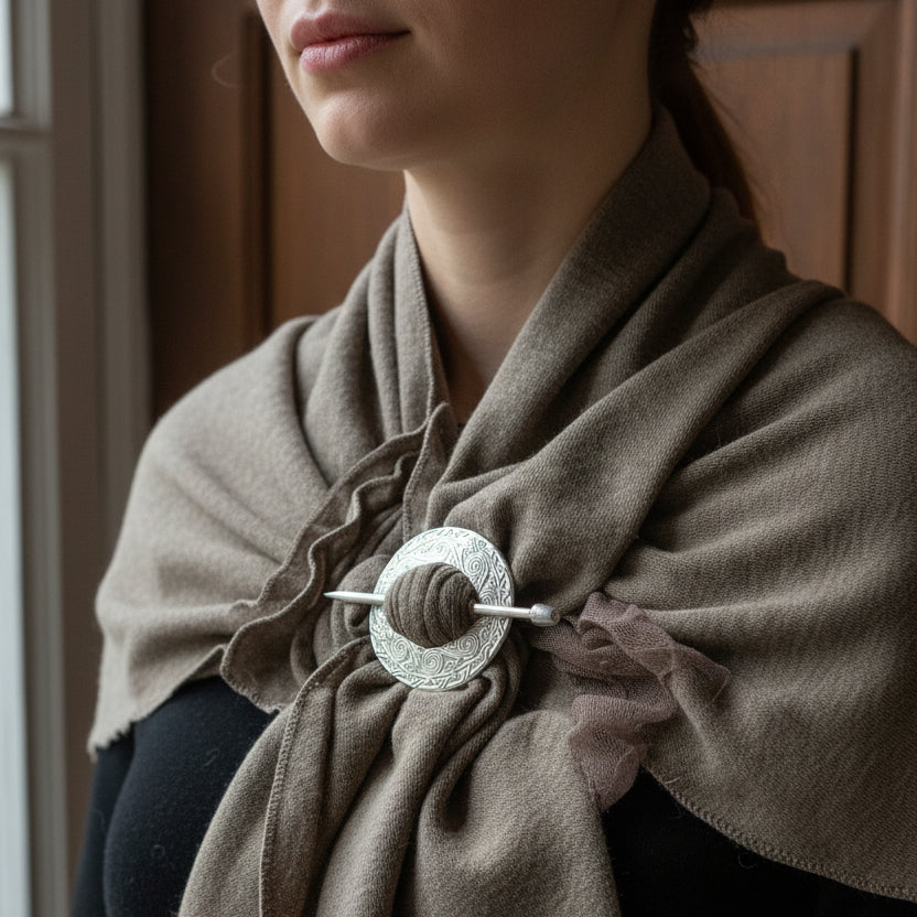 Isla Celtic Scarf Ring