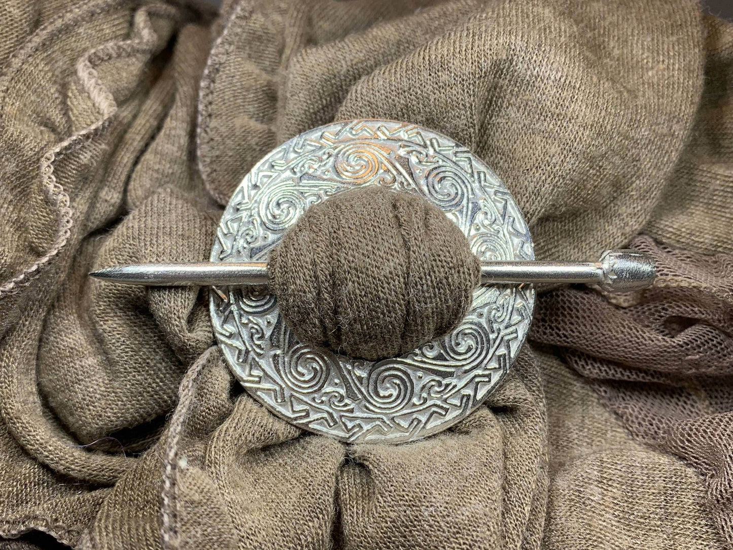 Isla Celtic Scarf Ring - 